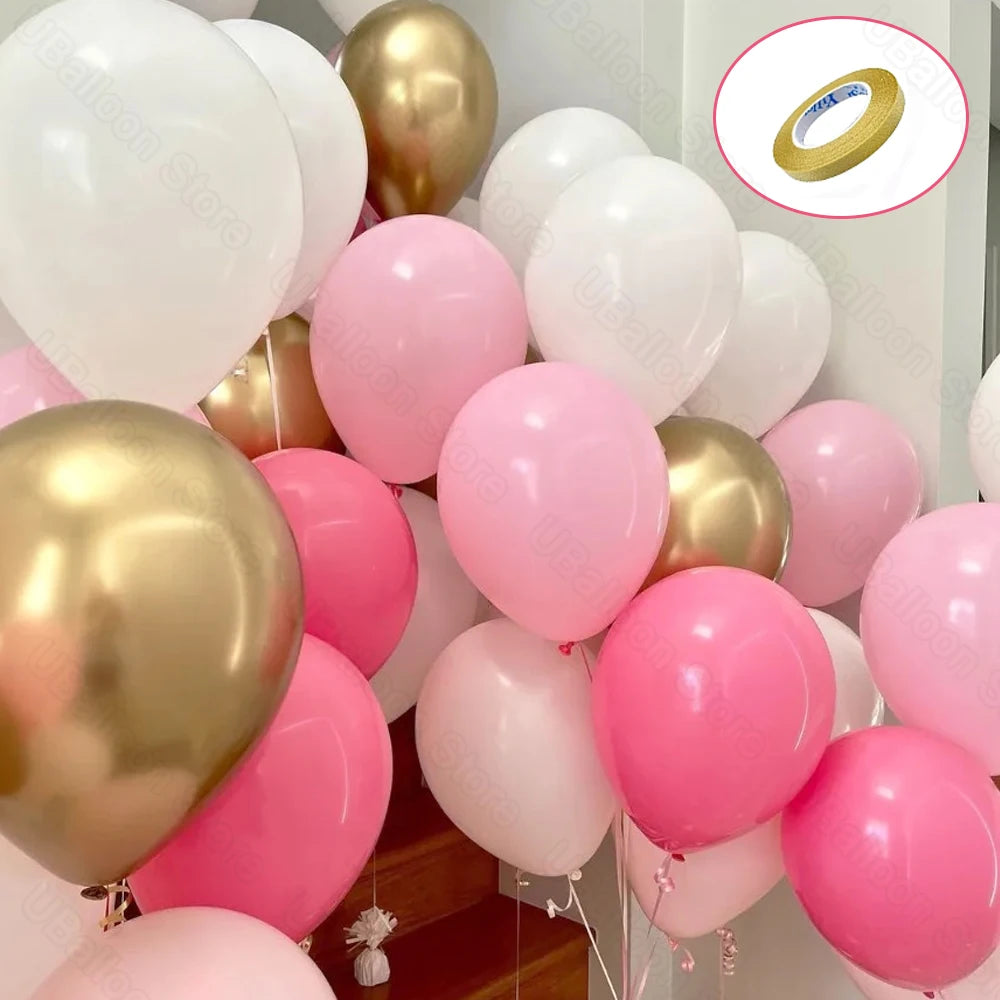 ダスティピンクバルーン40個セット デコレーション用