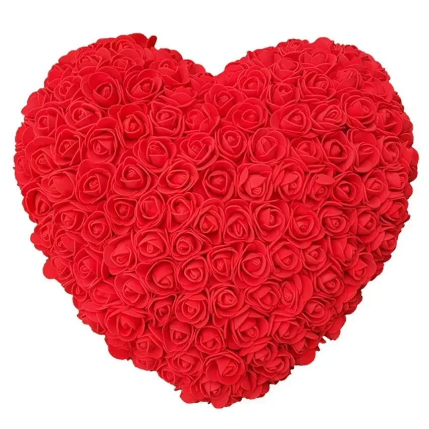 パーティー・インテリア装飾|造花ハート型ローズデコレーション(25c)