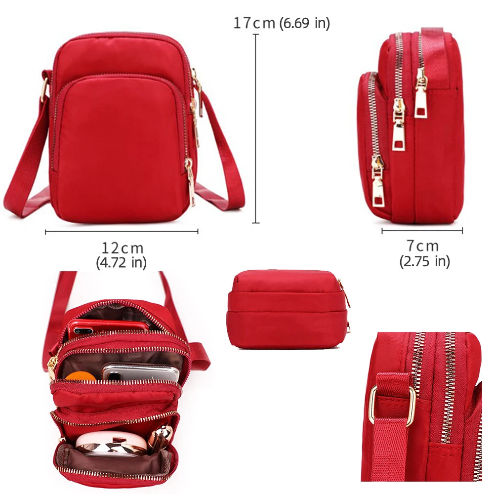 |イベント・ノベルティ用品 | 防水 多機能ショルダーバッグ  | W12xH17xD7cm