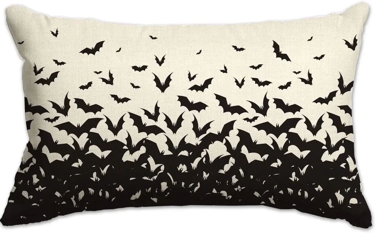 イベント・ハロウィングッズ|リネンクッションカバー30x50cm