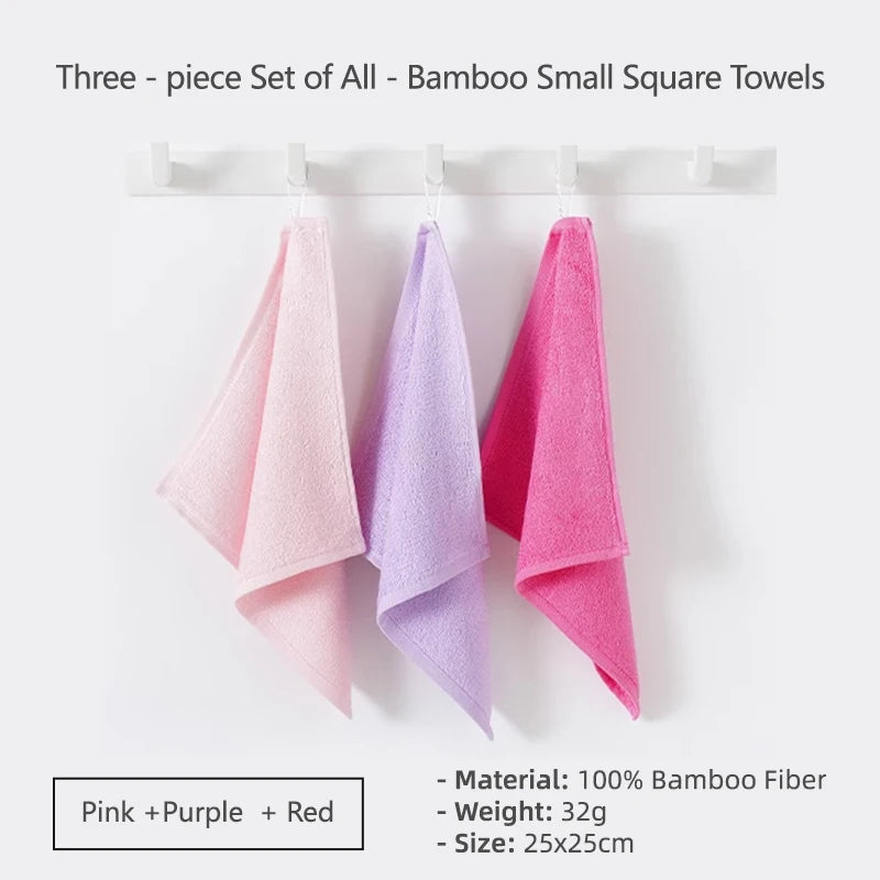 | ノベルティ用品 | 竹繊維素材ミニタオル|25×25c|