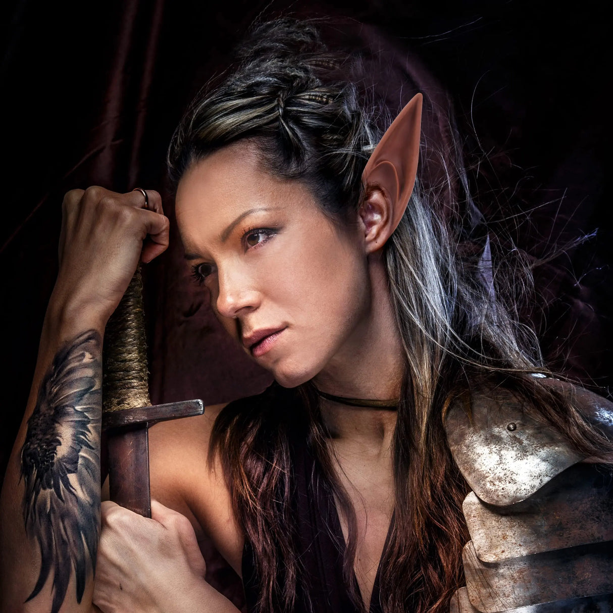 イベント・ハロウィングッズ|コスプレ用 エルフ耳アクセサリー