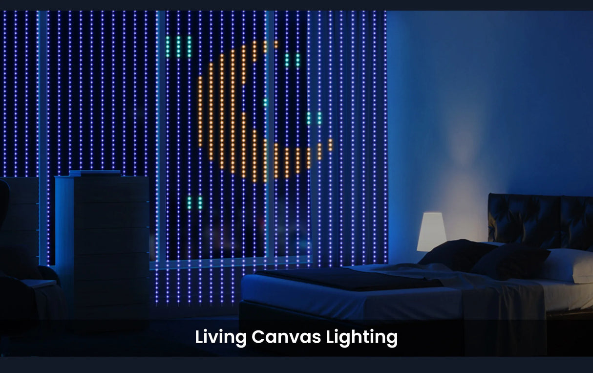 カーテンライト|イベント・クリスマス装飾| Bluetoothスマートカーテンライト(幅2m)