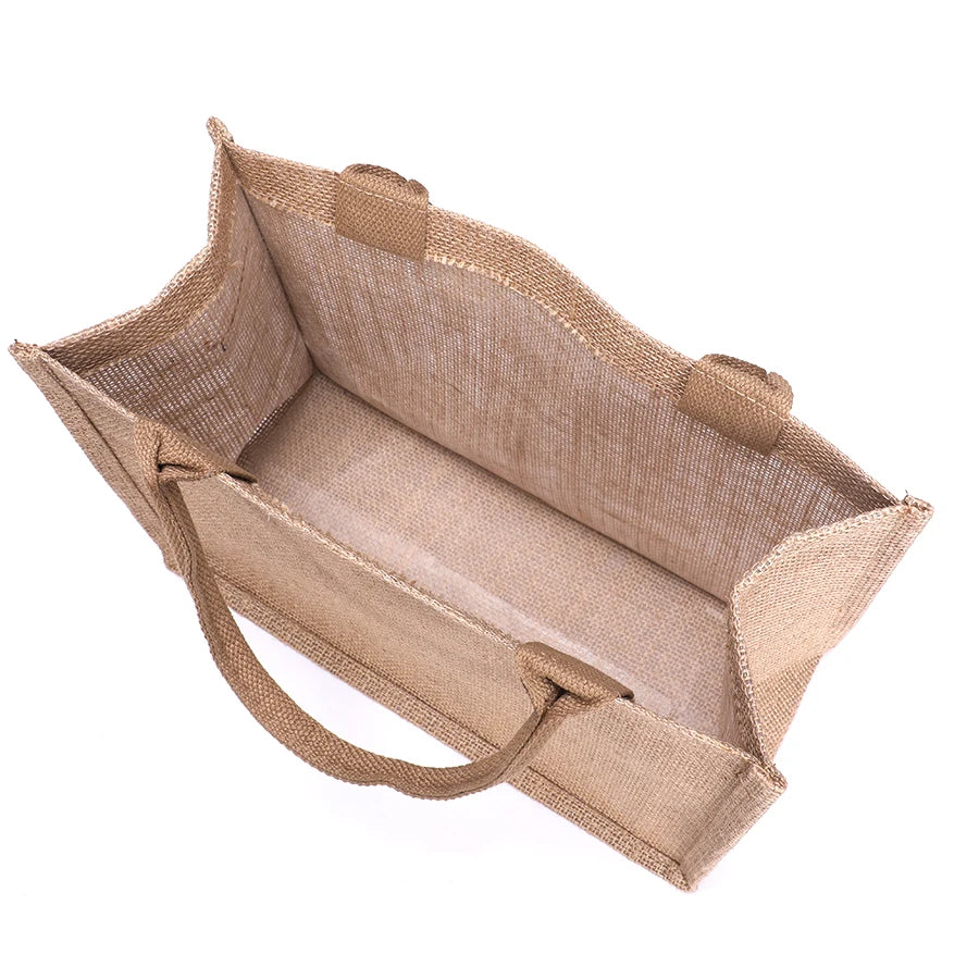 |ノベルティ用品 | 大容量リネンハンドバッグ