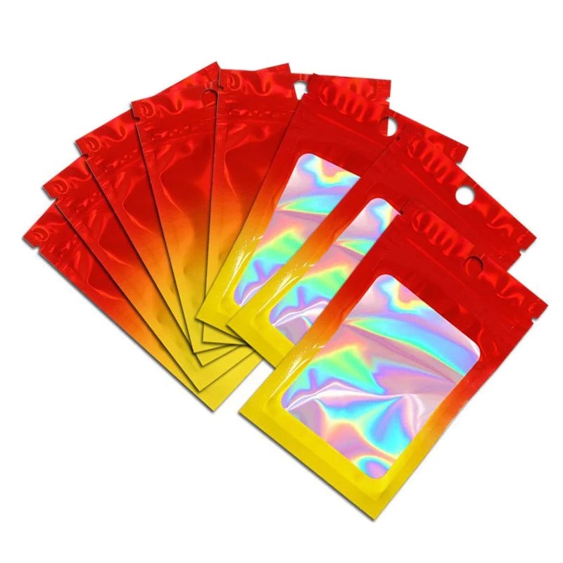 |イベント・ノベルティ用品 | キラキラ!ホロ素材 ジッパー付きバッグ