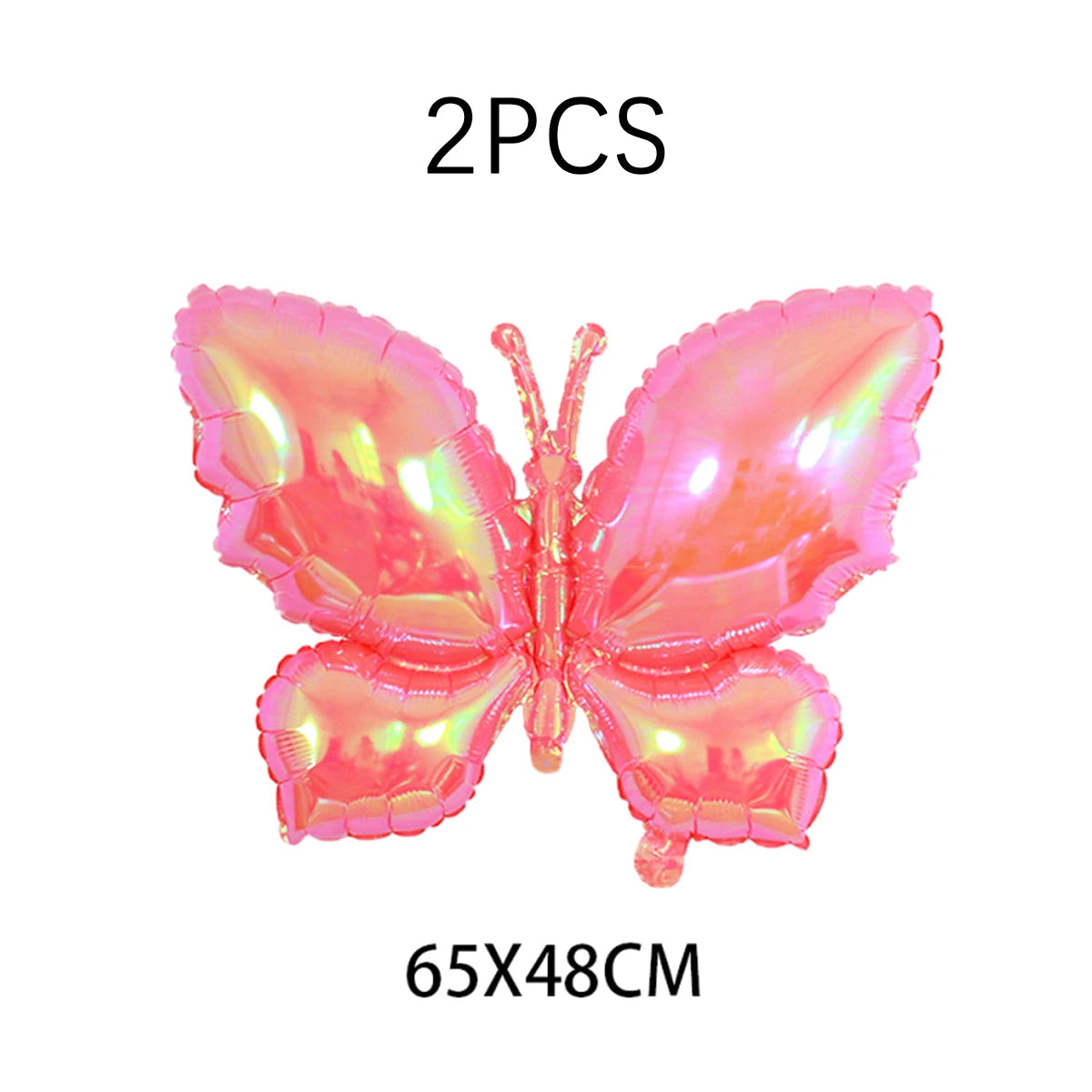 蝶モチーフのパーティーバルーン2個セット