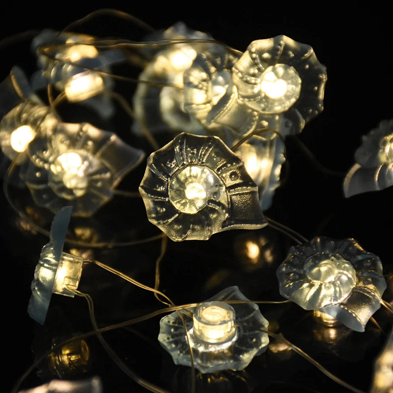 パーティー・インテリア用装飾 シェル&スター LEDライト 海モチーフ