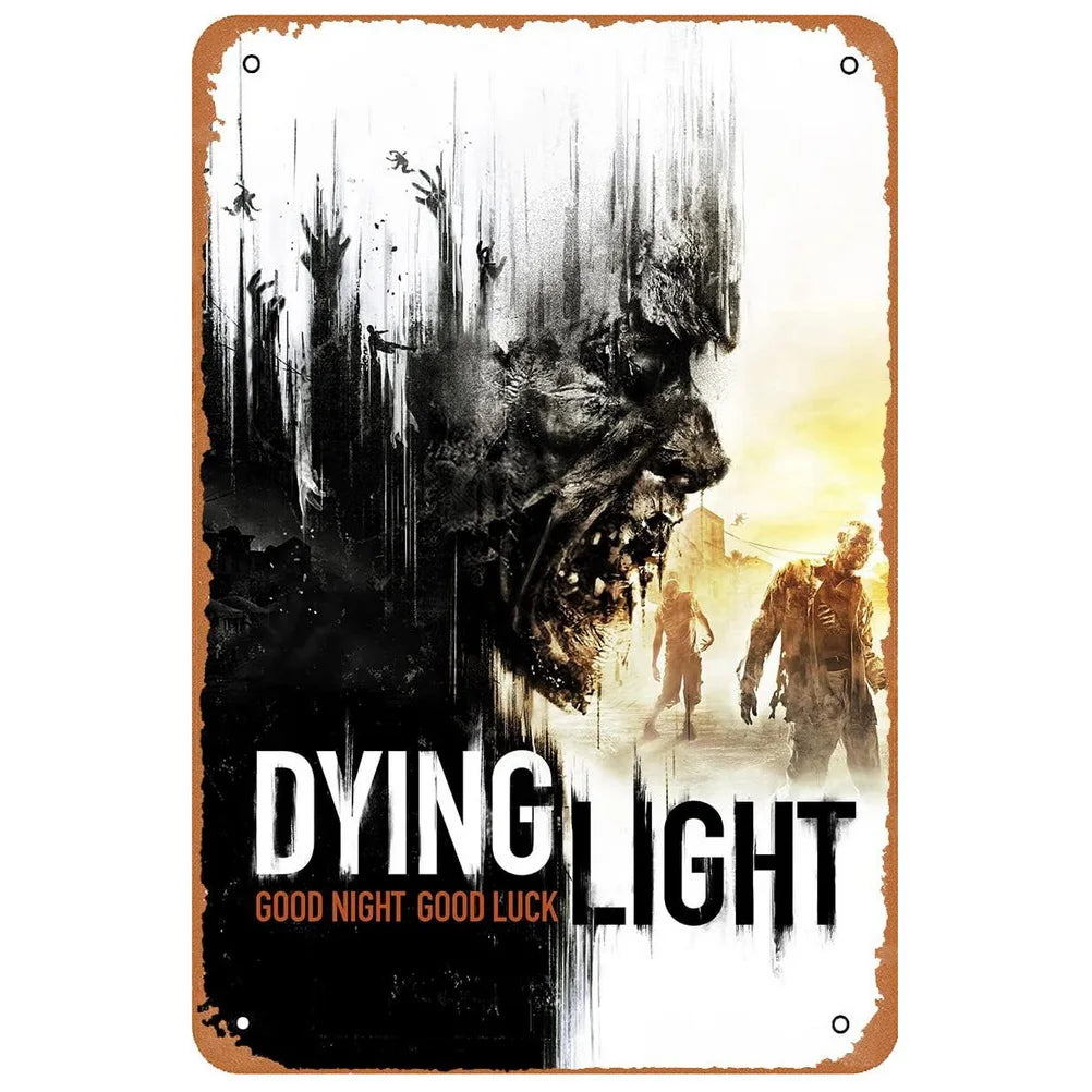 ヴィンテージ映画ブリキ看板 A