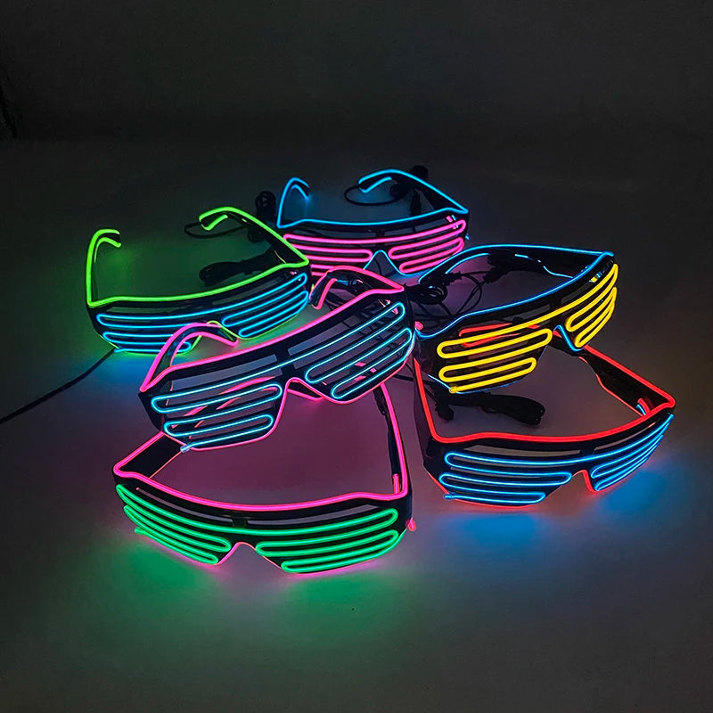 イベント・ハロウィングッズ|光るパーティーグッズ サングラス