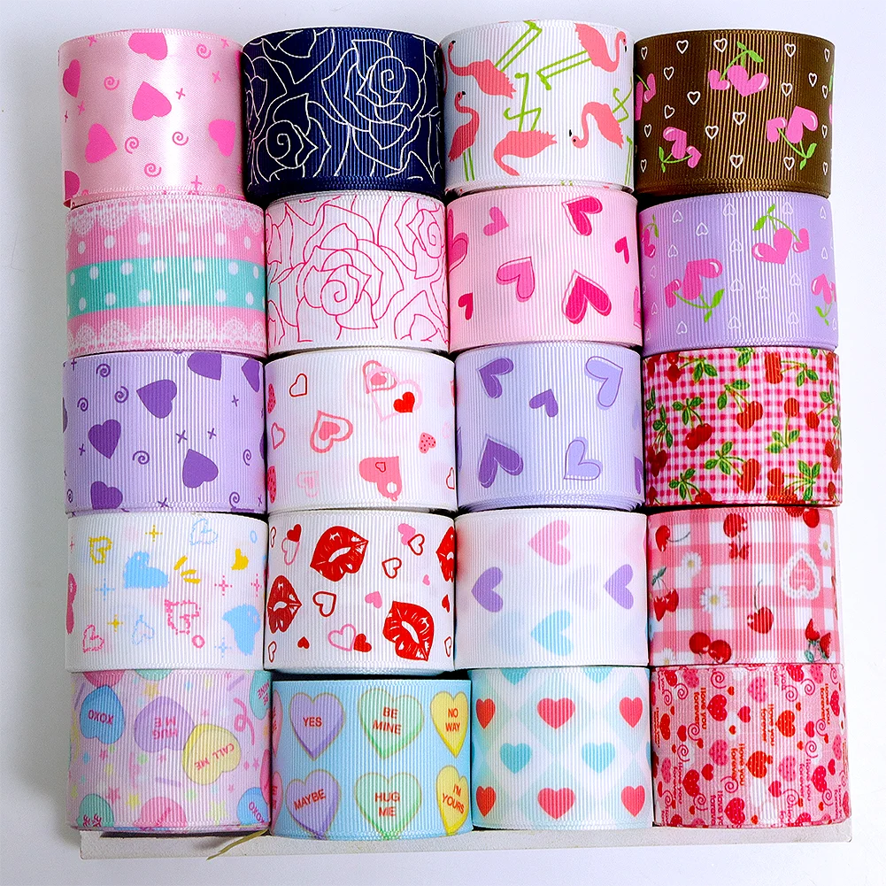 バレンタインデーランダムリボンセット 5種