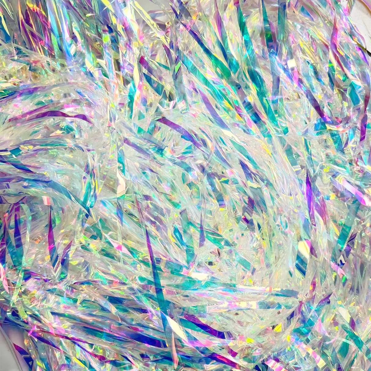 パーティー・インテリア用装飾 キラキラ!オーロラカラーカーテン 光反射