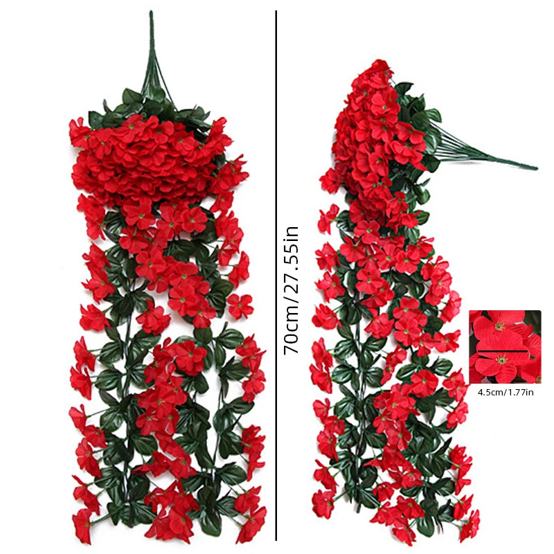 パーティー・インテリア装飾|造花 壁掛けデコレーション(75C)