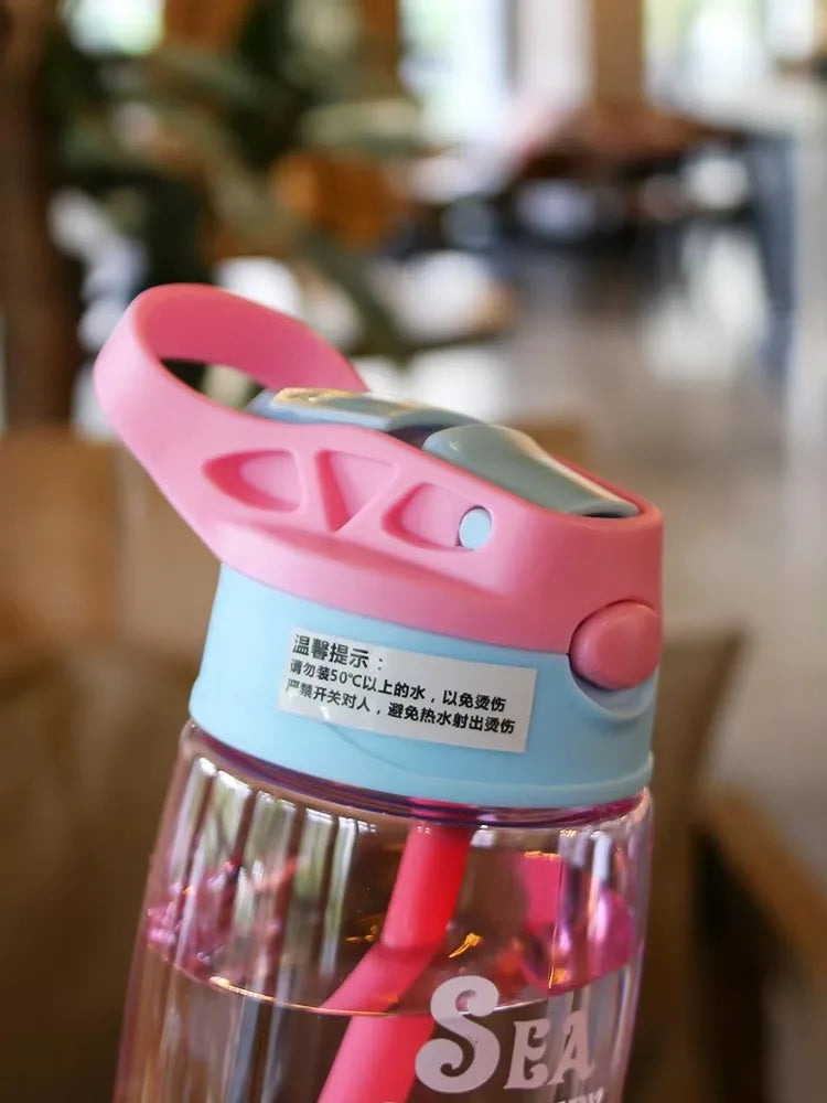 |イベント・ノベルティ用品 | 漏れ防止 子供用ストロー付きカップ | 480ml