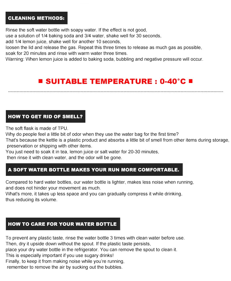 |イベント・ノベルティ用品 |折りたたみ可能!TPUソフトボトル | 250ml/500ml