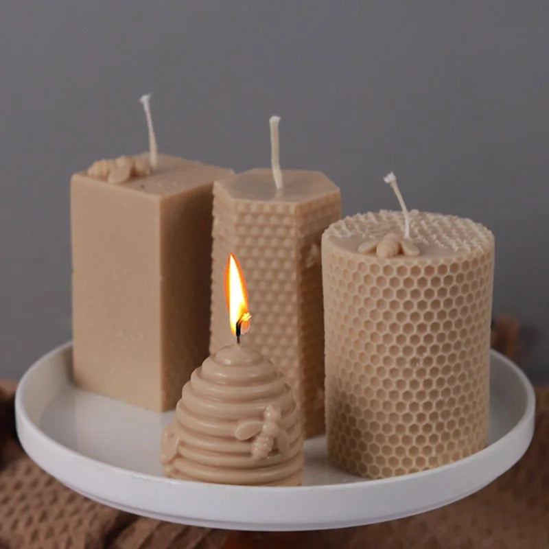 クラフト・DIY用|ハンドメイドキャンドル用 ハニカム型