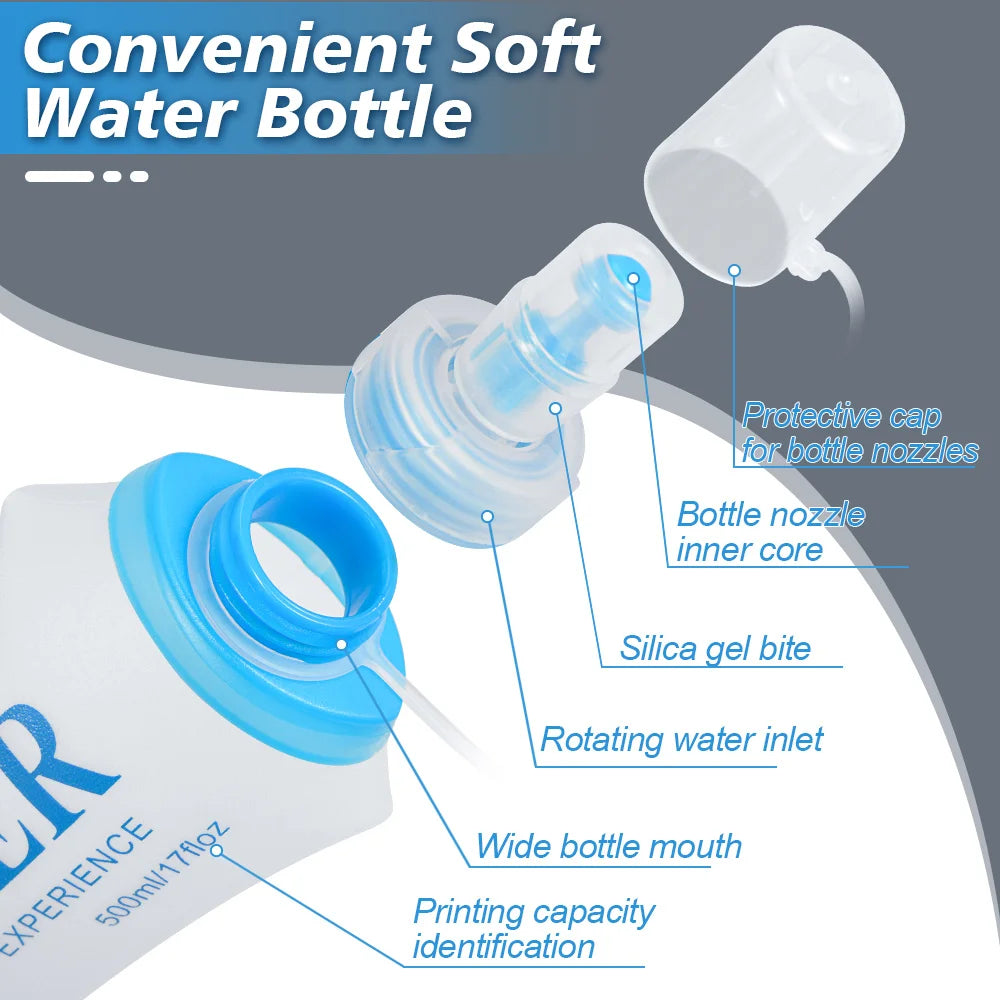 |イベント・ノベルティ用品 | 折りたたみ式シリコンウォーターボトル |250~750ml