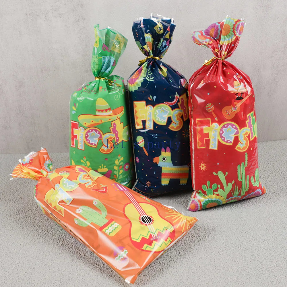 イベント・ハロウィングッズ|メキシカンテーマ OPPキャンディバッグ 50個