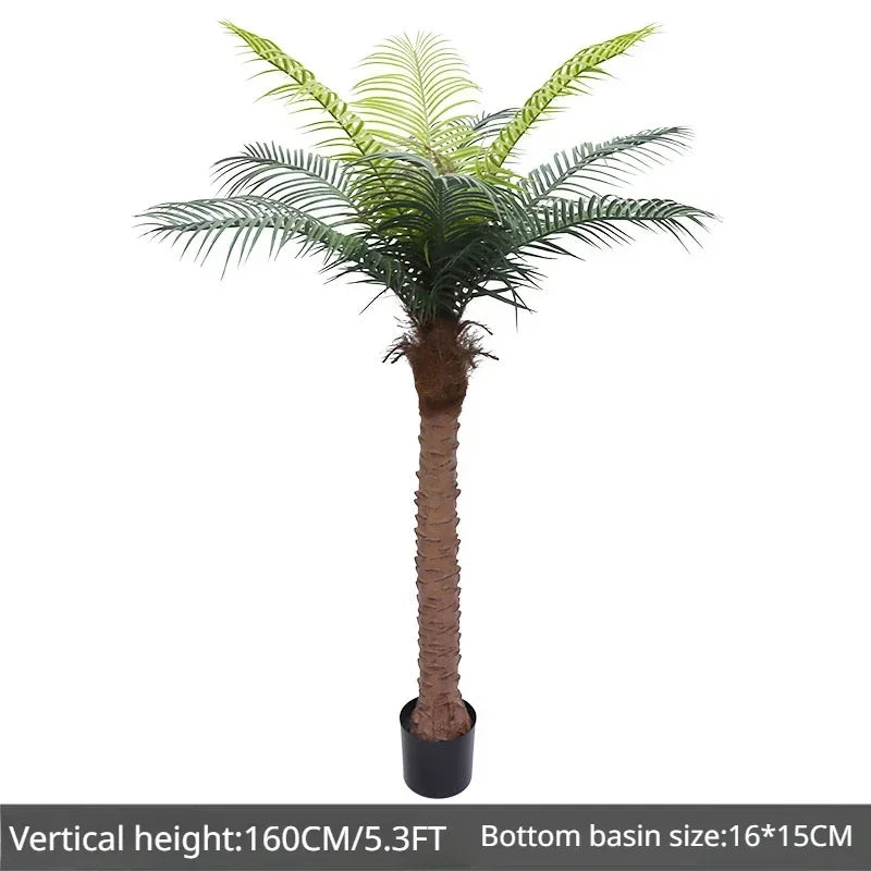 大型人工ココナッツツリーフェイクヤシ(屋外・屋内装飾用)ハワイアンシミュレーションプラント