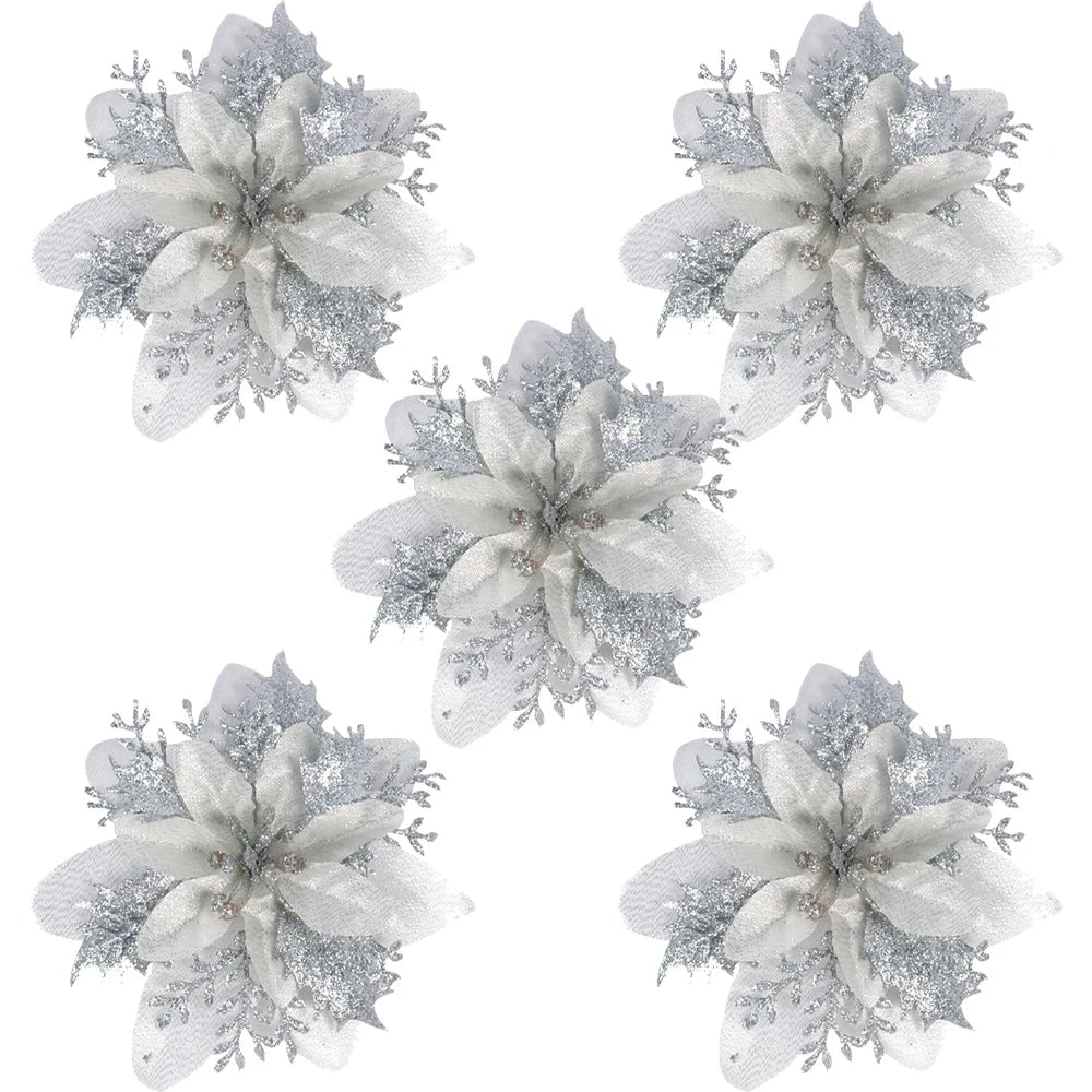 【シルク製造花】クリスマスにピッタリなイベント用フラワー(4カラー)