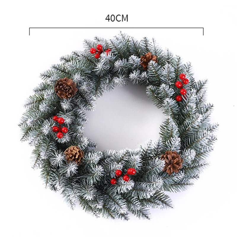 イベント・クリスマス装飾|松ぼっくりリース 壁掛け装飾