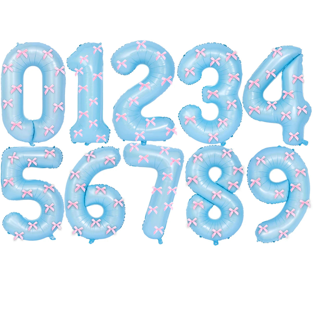 イベント・バルーン装飾|アルミホイル数字バルーン(1個)
