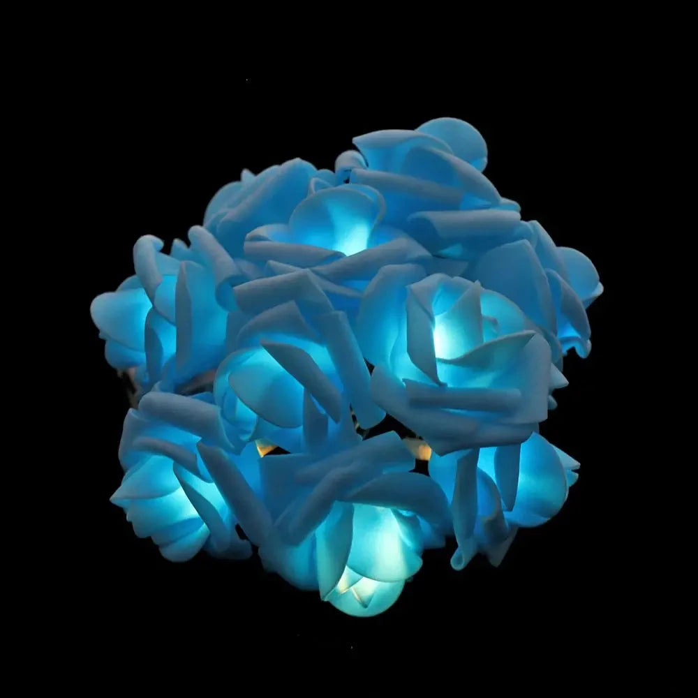 RGBローズフラワーLEDライト 1.5m〜10m