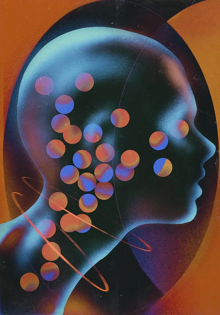 イベント・ハロウィングッズ|抽象未来主義キャンバスアートポスター