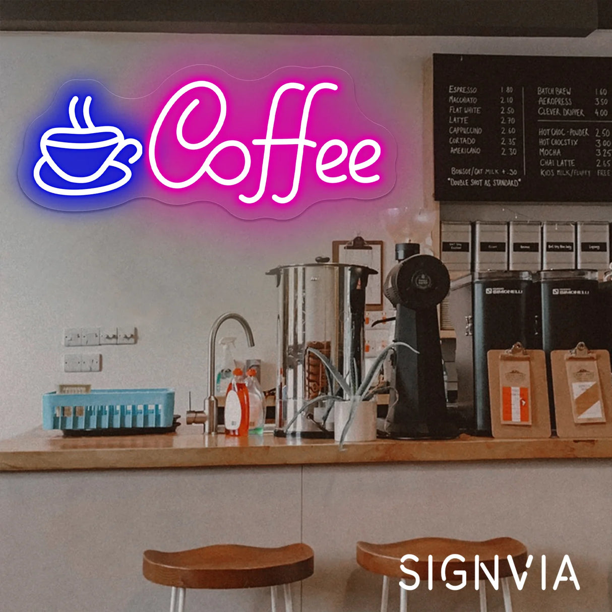 カフェ用 LEDネオンサイン(ネオン看板)
