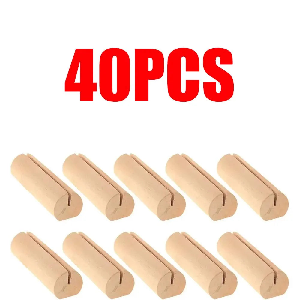 イベント・結婚式装飾|木製プレースカードホルダーセット