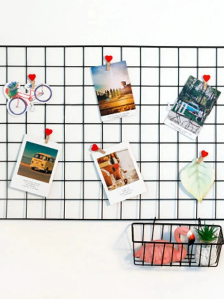 北欧風アイアン製DIYネット什器ハンギングラック