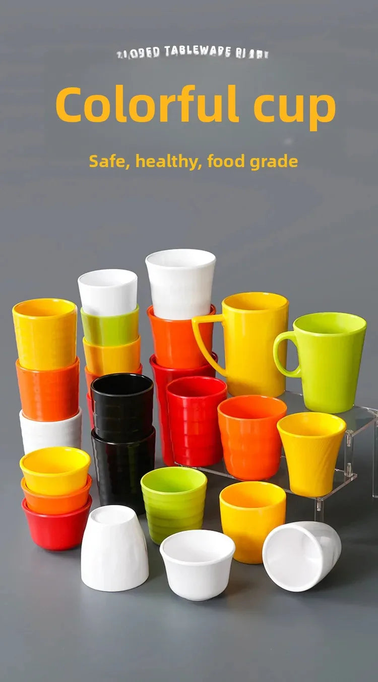 |イベント・ノベルティ用品 | カラフルメラミン製カップ各種