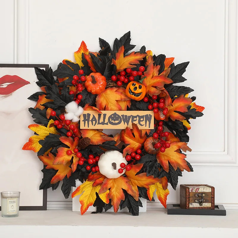 イベント・ハロウィングッズ|かぼちゃリース