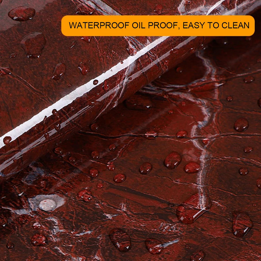 DIY用 大理石タイル風 ステッカー 40c幅 1M/3M/5M/10M 防水性・消臭性