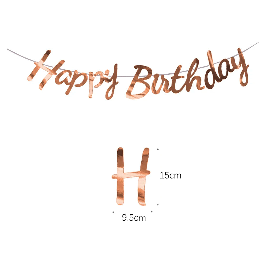 パーティー用装飾 誕生日用バナー 壁面装飾 華やか演出