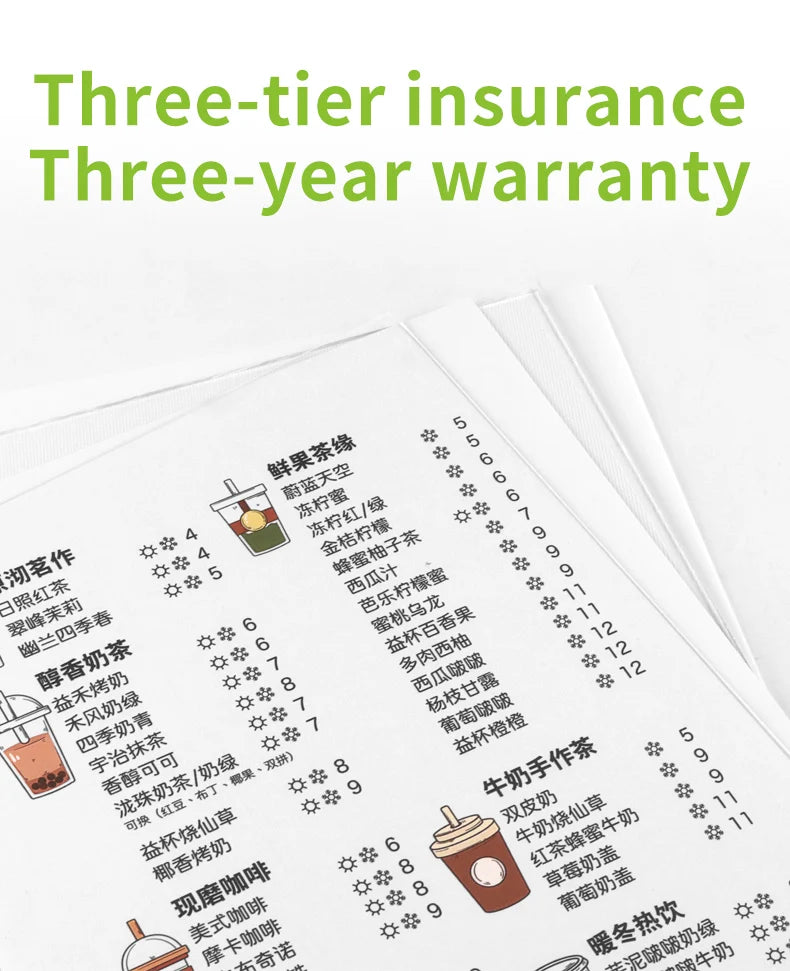 A4 USB LEDメニュースタンドライト