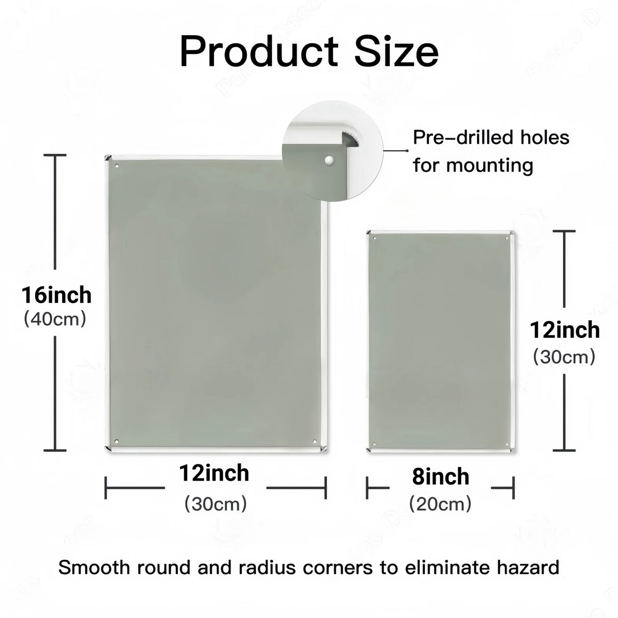 猫とコーヒー メタルブリキ看板