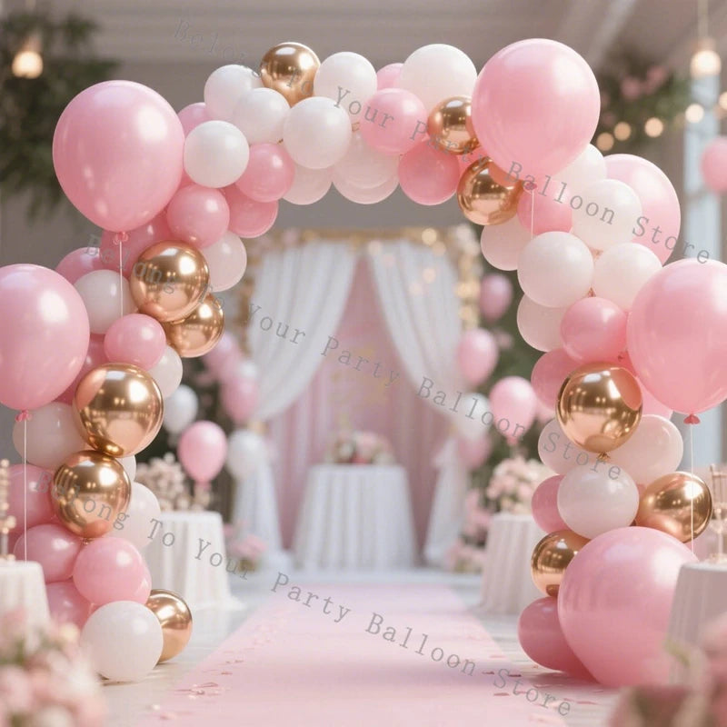 イベント・バルーン装飾 |マカロンカラーバルーセット| 101個