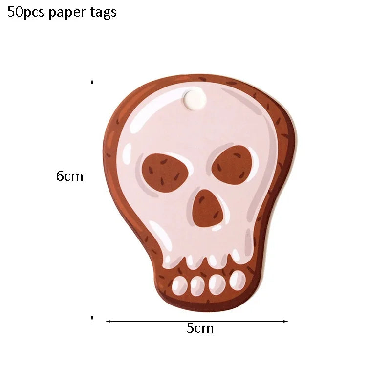 イベント・ハロウィングッズ|ハロウィン用ギフトタグ50枚セット