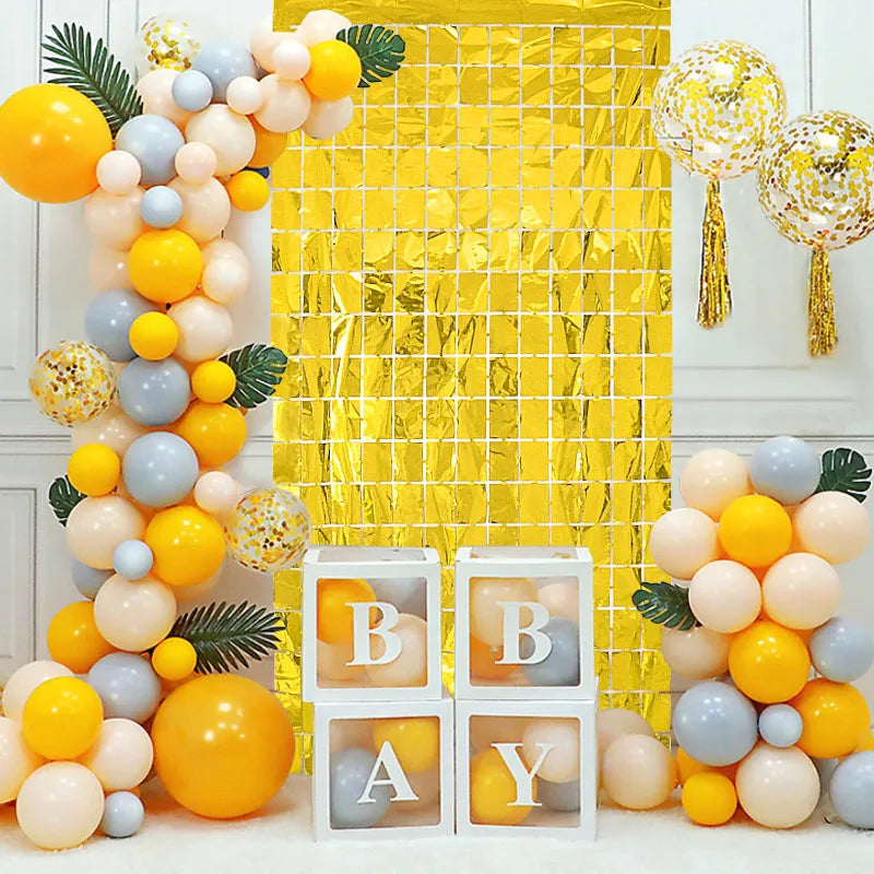 パーティー・インテリア装飾 キラキラ!ミラーボール風カーテン 単品 光反射