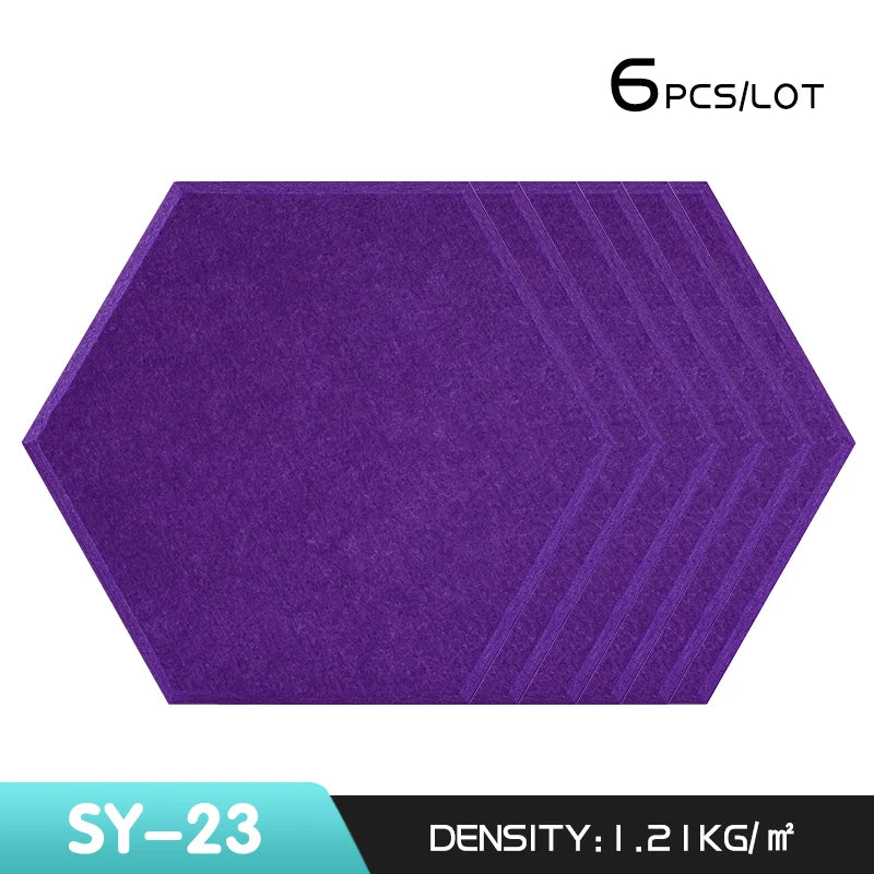 DIY用 3D防音・インテリア用ステッカー 大/小 6pcs カラフル防音タイル