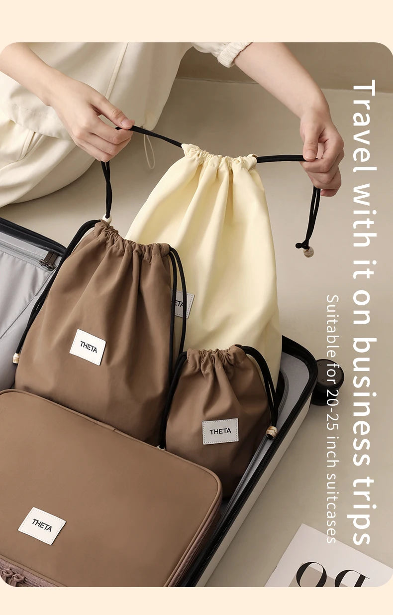 |イベント・ノベルティ用品 | 多機能 旅行用きんちゃくバッグ | S/M/L