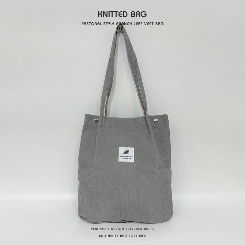 |ノベルティ用品 | コーデュロイショルダーバッグ | 31×34c