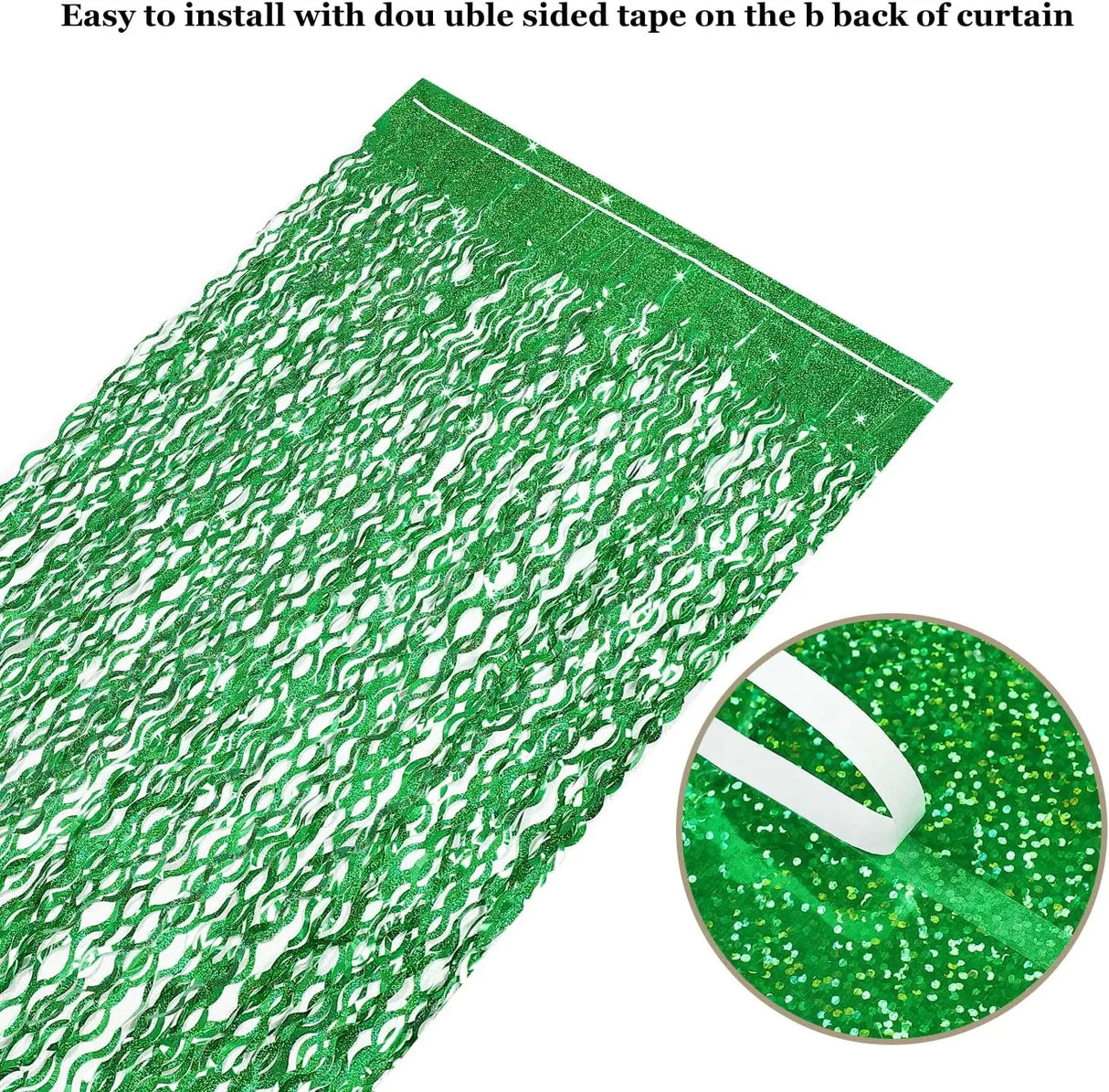 パーティー・インテリア用装飾 波形カーテン 壁面装飾 イベント用