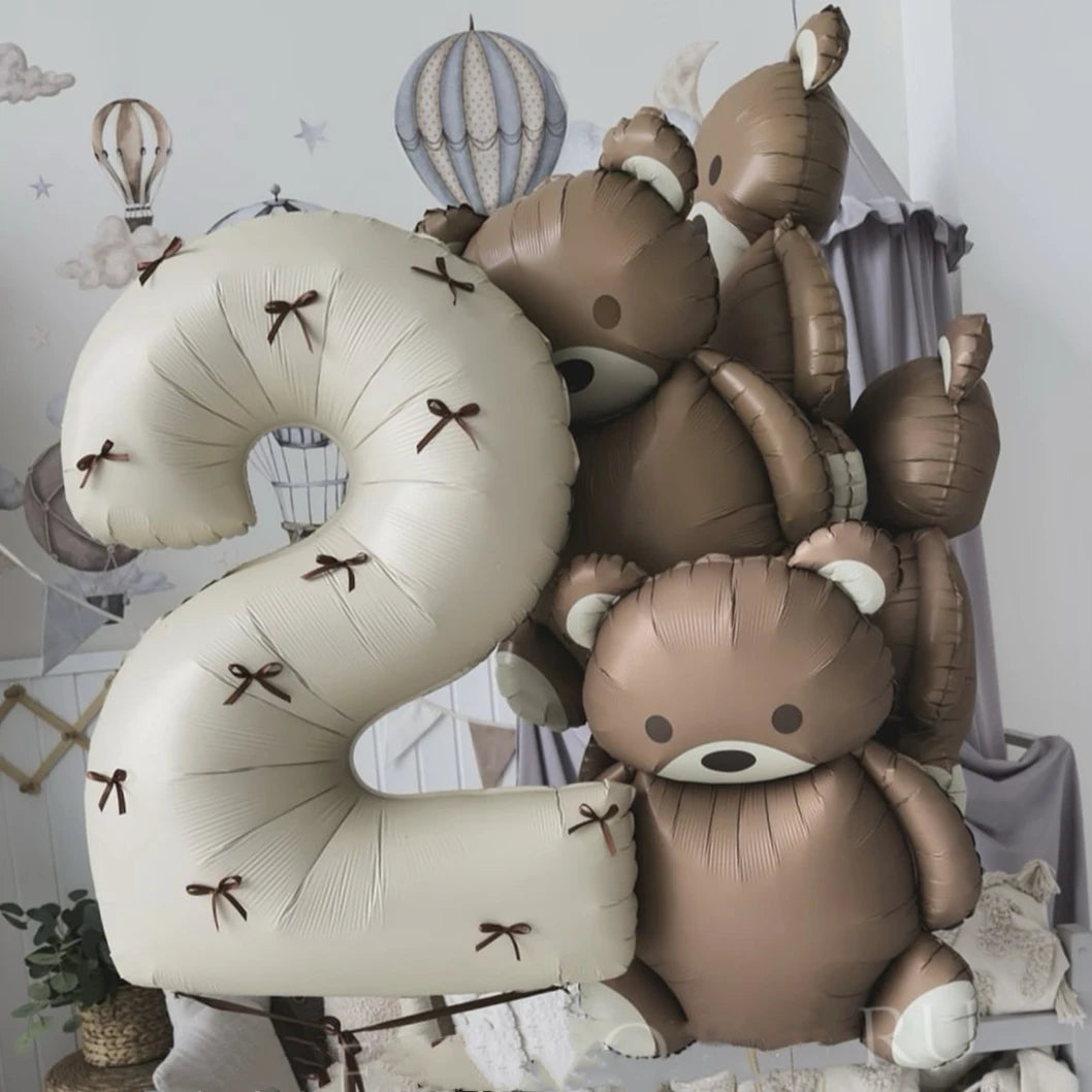 イベント・バルーン装飾|アルミホイル数字バルーン(1個)