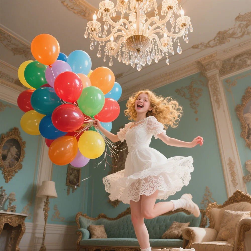 カラフルバルーン36個セット(10/12インチ)