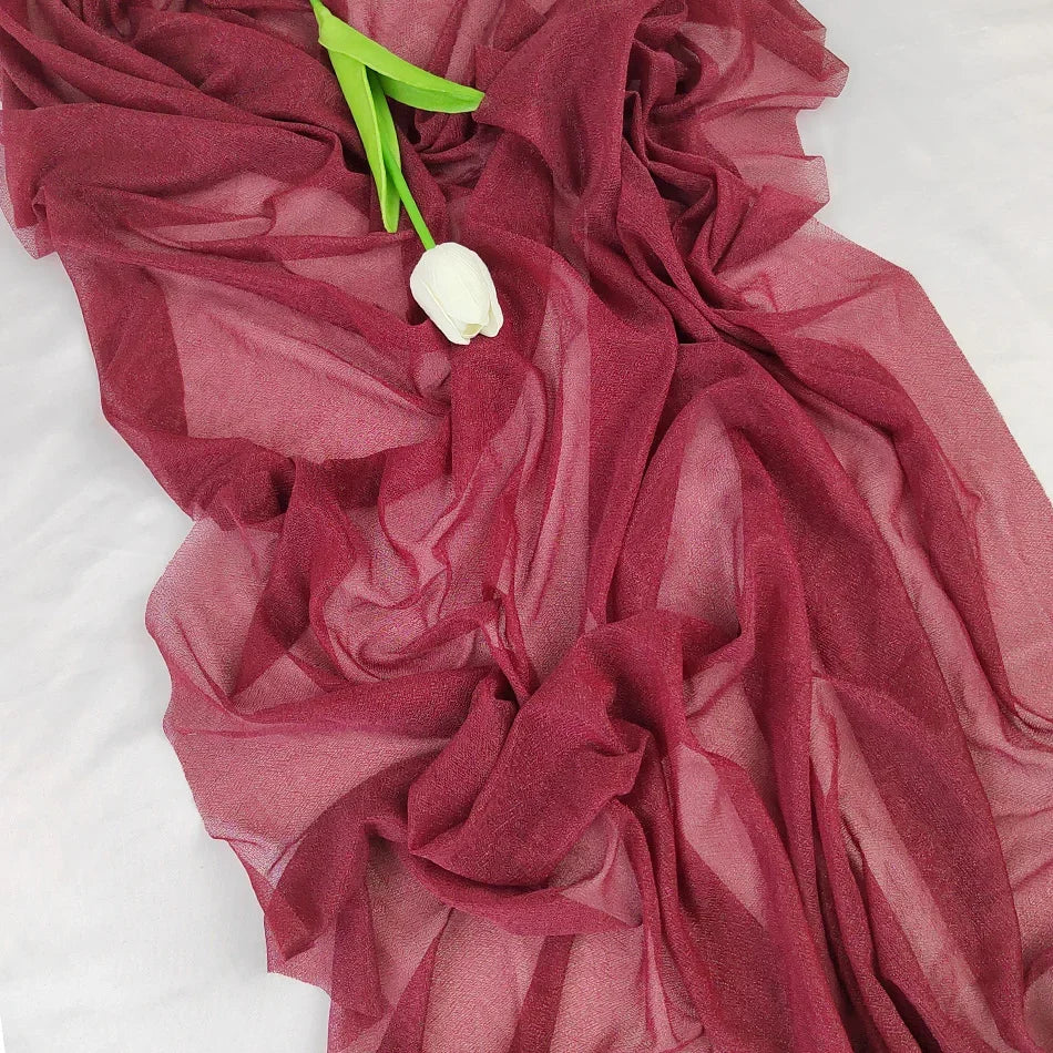 インテリア・パーティ装飾 | シフォンテーブルランナー |1.8/3/6/10m