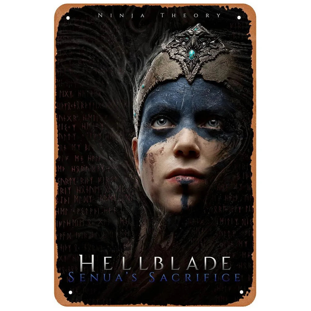 ヴィンテージ映画ブリキ看板 A