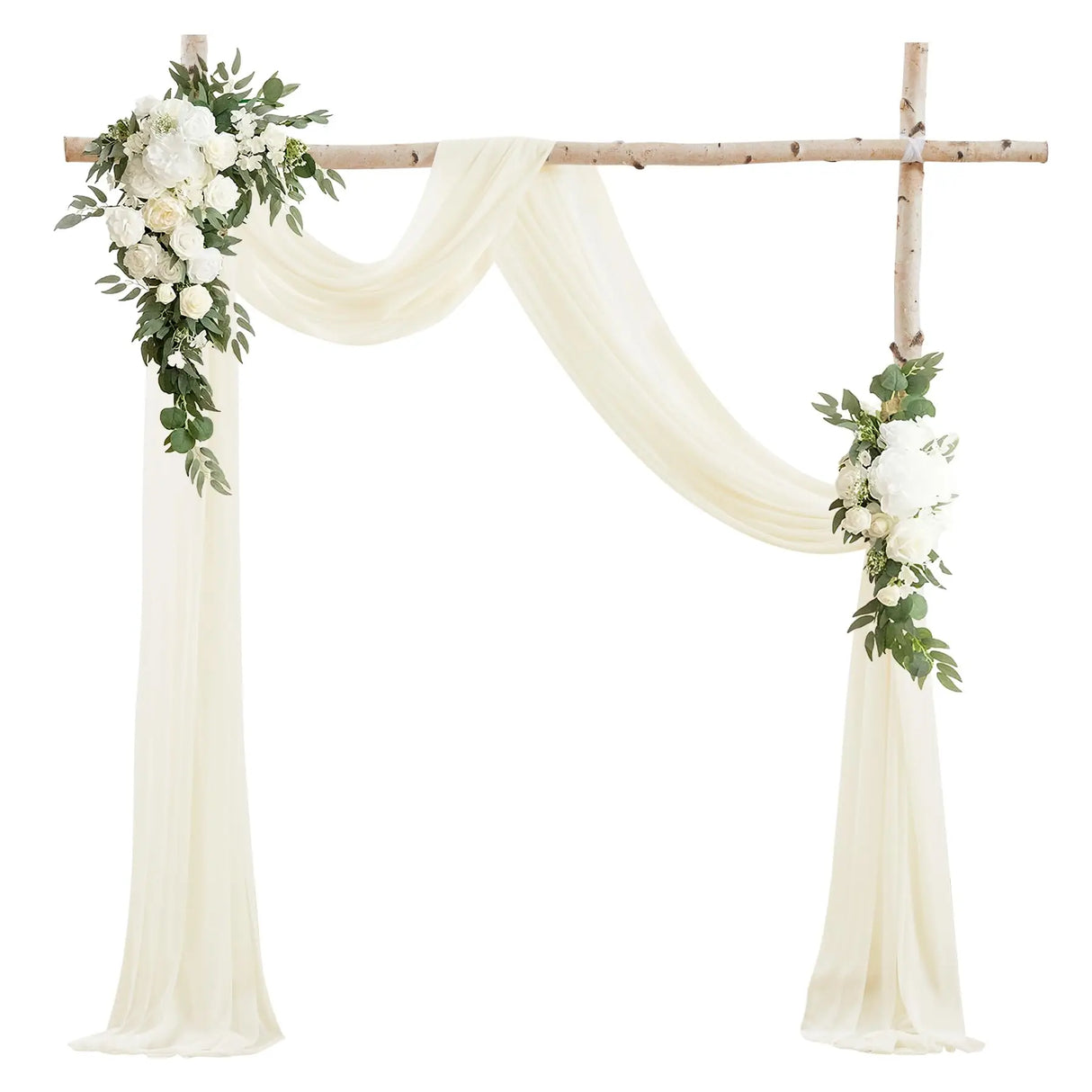 パーティー・インテリア装飾 デコレーション用シフォン布 6M/8M/10M