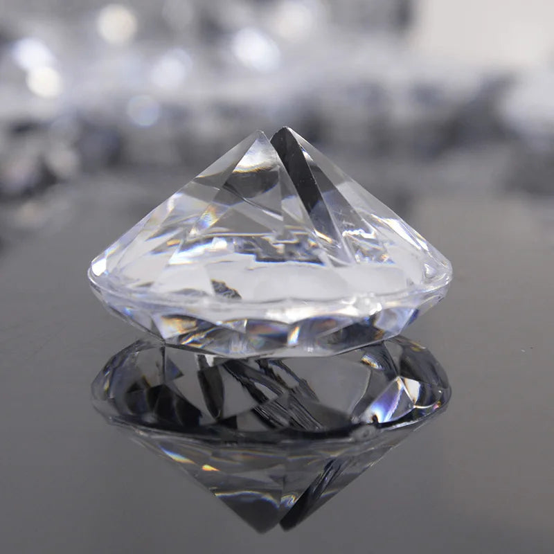 イベント・結婚式装飾|アクリル製ダイヤモンドカードホルダー5/10個