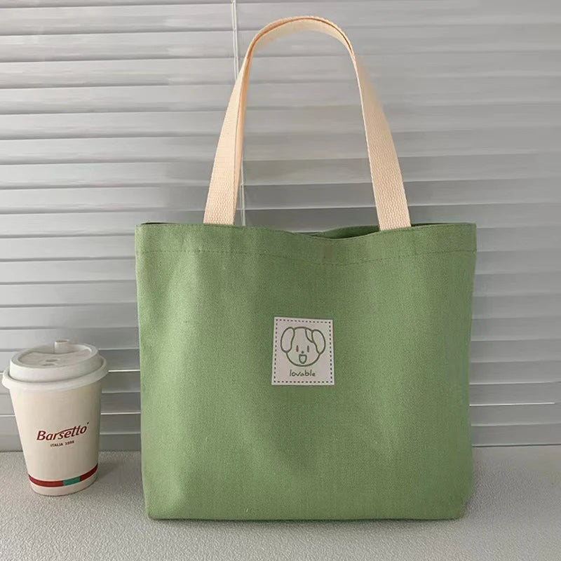 |ノベルティ用品 |シンプル大容量キャンバスバッグ | 29 ×31cm